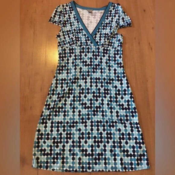 Ann Taylor V Neck Summer Dress - Picture 1 of 4